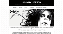 Desktop Screenshot of johnnyjetson.com