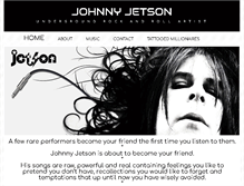 Tablet Screenshot of johnnyjetson.com